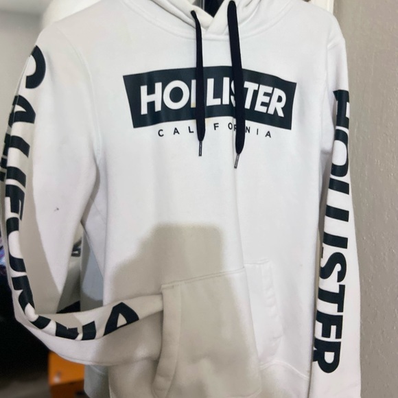 Hollister Men’s Small White Hoodie - Picture 4 of 5